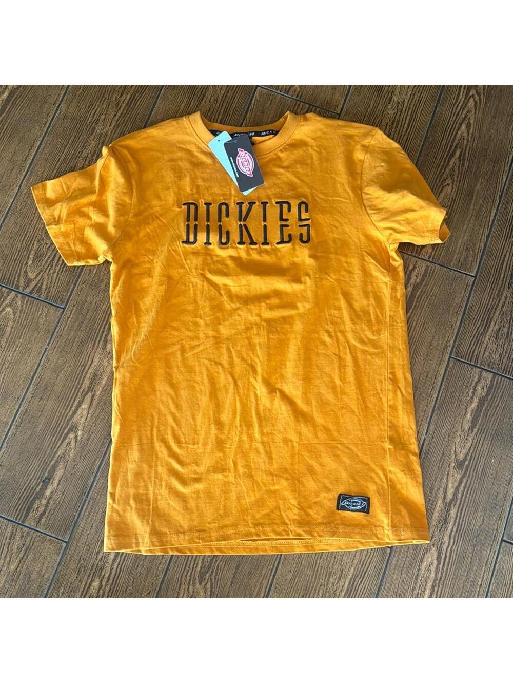 Dickies Crew Neck Embroidered T Shirt size Large